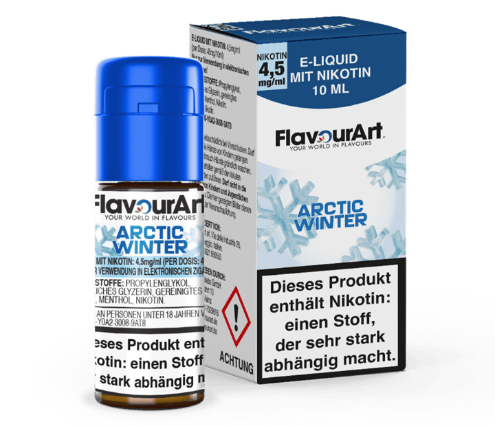 FlavourArt - Arctic Winter E-Zigaretten Liquid 4,5 mg/ml