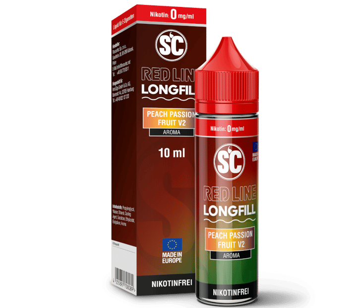 SC - Red Line - Aroma Peach Passion Fruit V2 10 ml