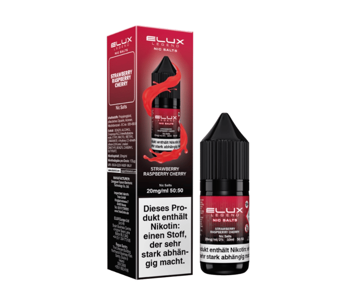Elux - Strawberry Raspberry Cherry - Nikotinsalz Liquid 10 mg/ml