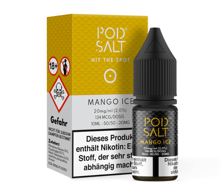 Pod Salt - Mango Ice - Nikotinsalz Liquid 20 mg/ml