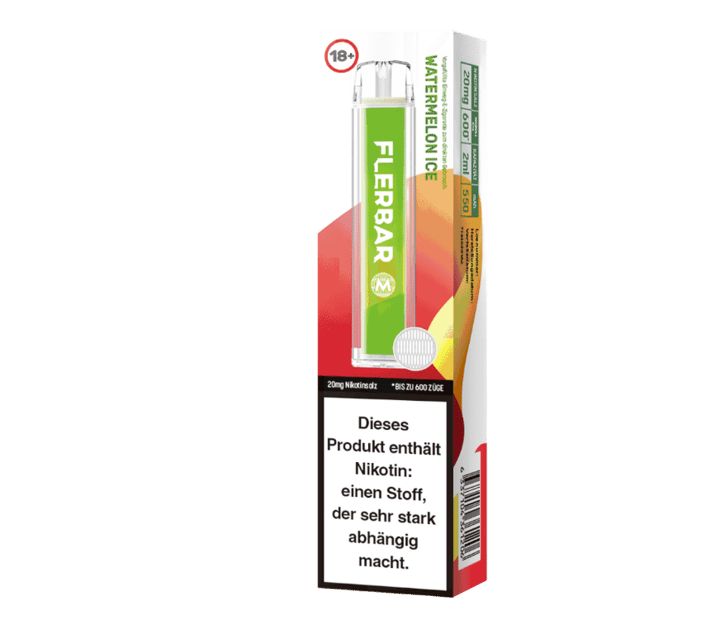 Flerbar - M Einweg E-Zigarette - Watermelon Ice 20 mg/ml