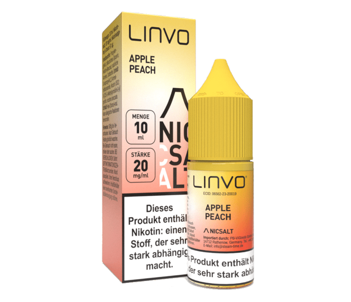 Linvo - Apple Peach - Nikotinsalz Liquid 20 mg/ml