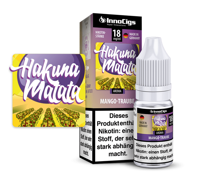 InnoCigs - Hakuna Matata Mango-Traube Aroma 0 mg/ml