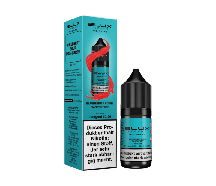 Elux - Blueberry Sour Raspberry - Nikotinsalz Liquid 10 mg/ml