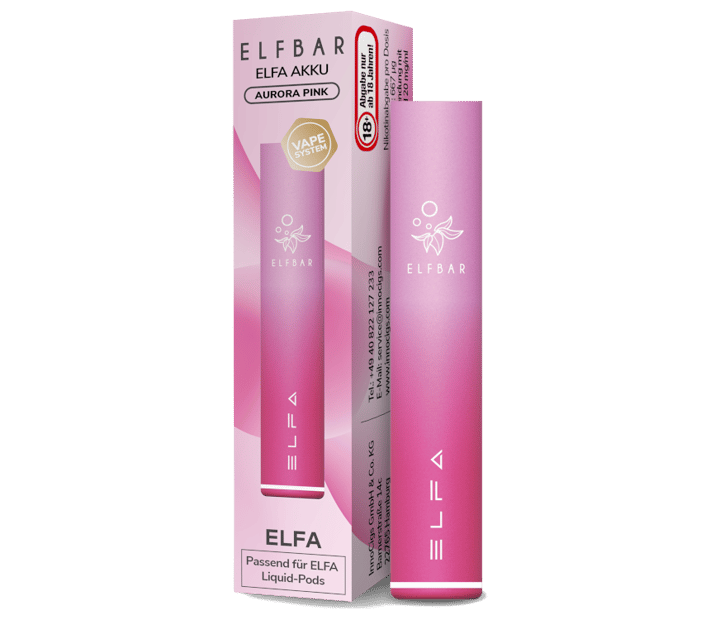 Elfbar - Elfa Akku 500 mAh Aurora Pink