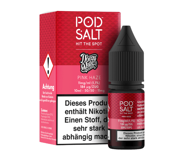 Pod Salt Fusion - Pink Haze - Nikotinsalz Liquid 11 mg/ml