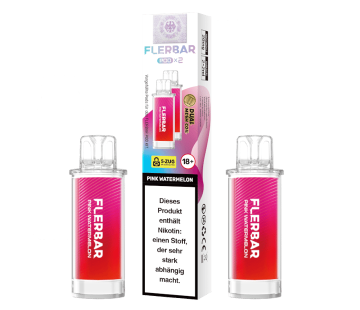 Flerbar - POD Pink Watermelon 20 mg/ml (2 Stück pro Packung)