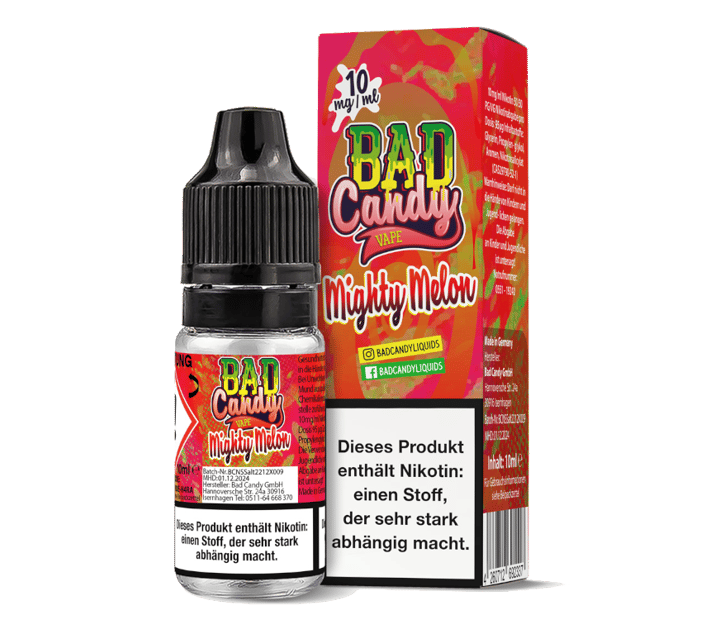 Bad Candy Liquids - Mighty Melon - Nikotinsalz Liquid 10 mg/ml
