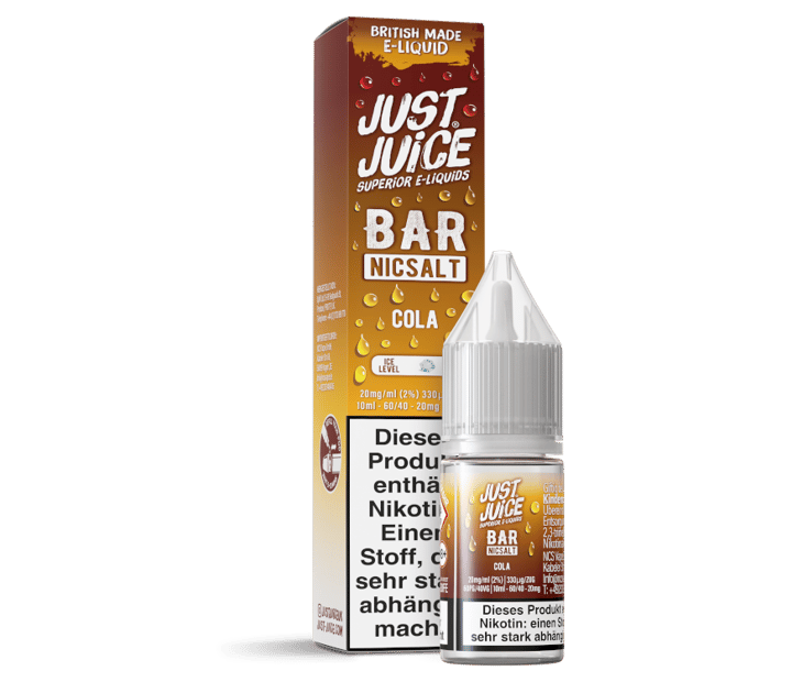 Just Juice - Bar - Cola - Nikotinsalz Liquid 20 mg/ml
