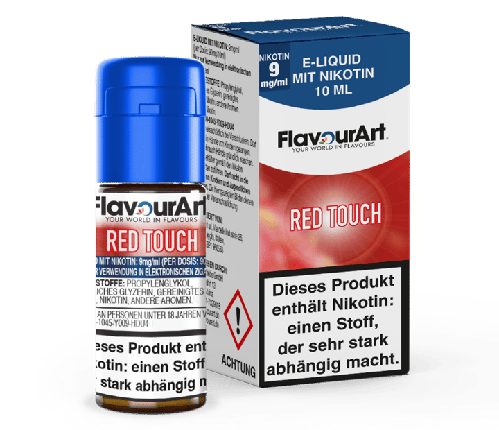 FlavourArt - Red Touch E-Zigaretten Liquid 9 mg/ml