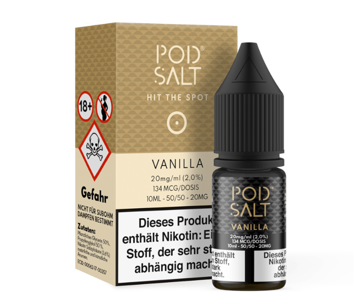 Pod Salt - Vanilla - Nikotinsalz Liquid 20 mg/ml