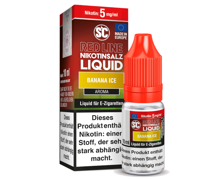 SC - Red Line - Banana Ice - Nikotinsalz Liquid 5 mg/ml