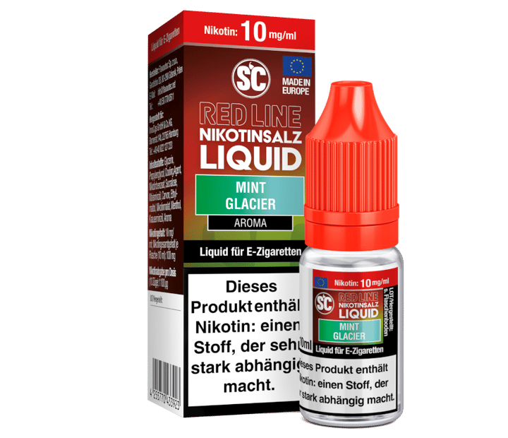 SC - Red Line - Mint Glacier - Nikotinsalz Liquid 10 mg/ml