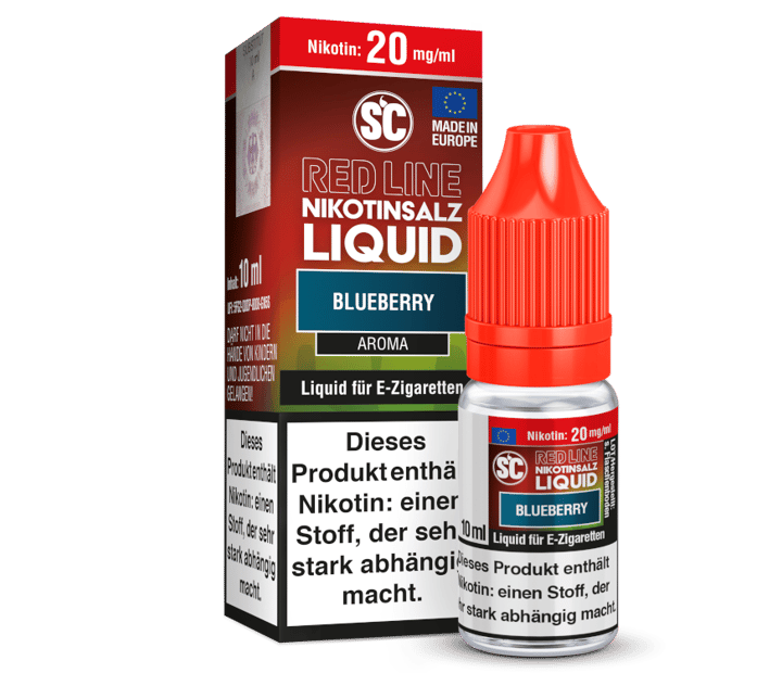 SC - Red Line - Blueberry - Nikotinsalz Liquid 20 mg/ml