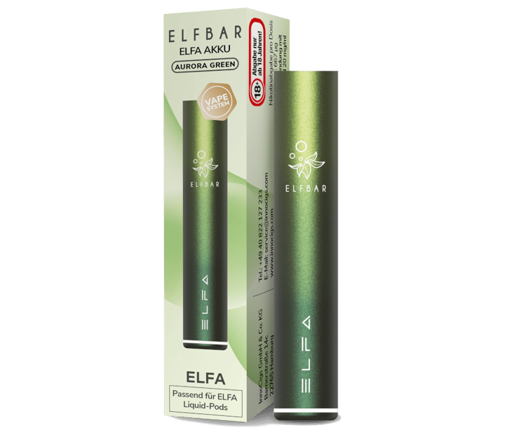 Elfbar - Elfa Akku 500 mAh Aurora Green