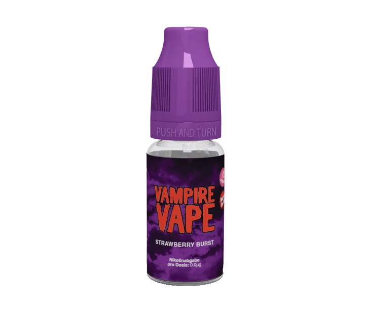 Vampire Vape - Strawberry Burst E-Zigaretten Liquid 0 mg/ml
