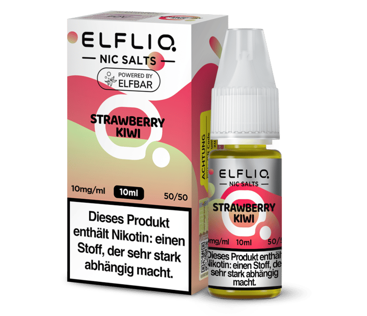 ELFLIQ - Strawberry Kiwi - Nikotinsalz Liquid 10 mg/ml