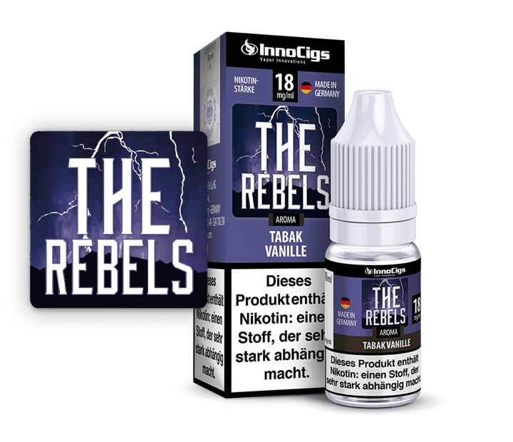 InnoCigs - The Rebels Tabak Vanille Aroma 0 mg/ml