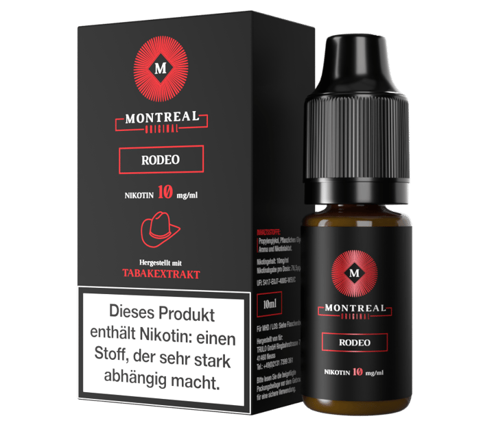 Montreal Original - Rodeo - Nikotinsalz Liquid 10 mg/ml