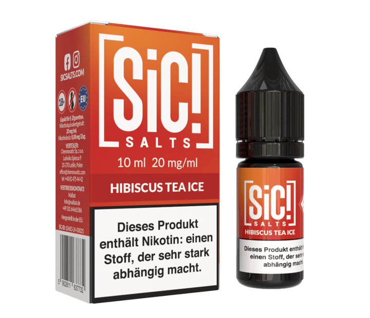 SiC! Salts - Hibiscus Tea Ice - Nikotinsalz Liquid 20 mg/ml