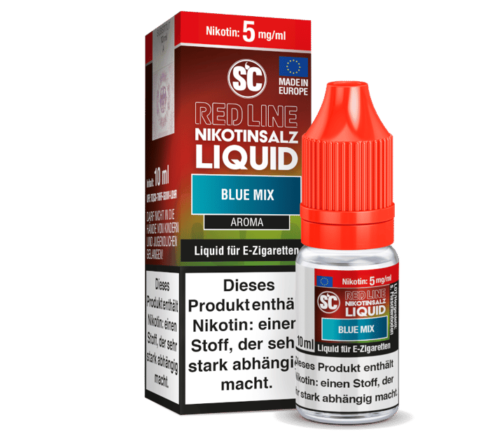 SC - Red Line - Blue Mix - Nikotinsalz Liquid 5 mg/ml
