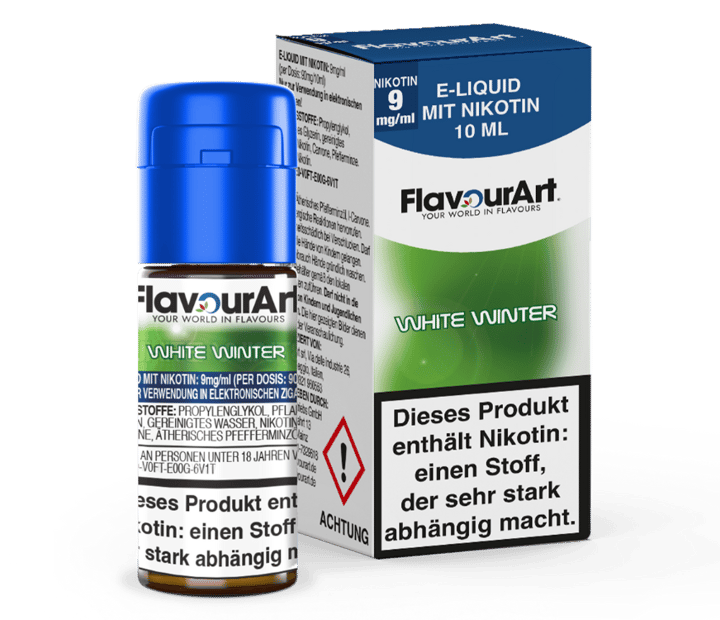 FlavourArt - White Winter E-Zigaretten Liquid 9 mg/ml