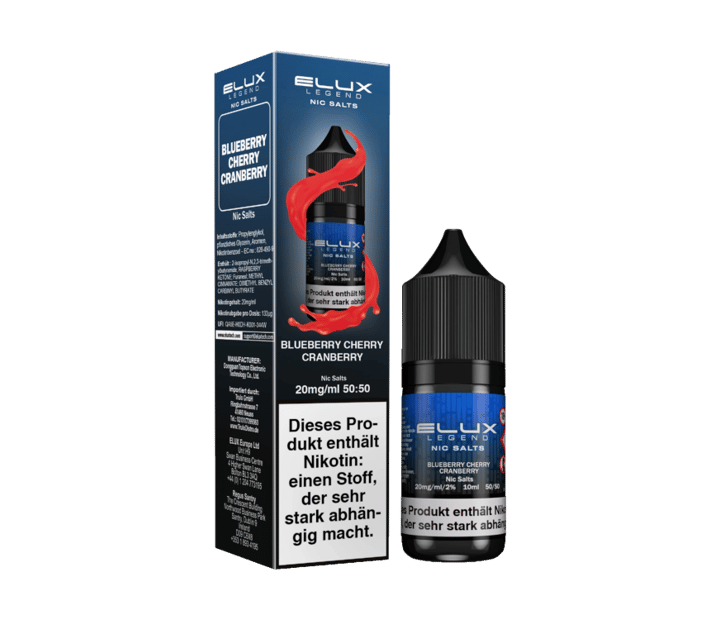 Elux - Blueberry Cherry Cranberry - Nikotinsalz Liquid 10 mg/ml