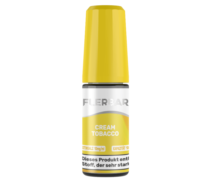 Flerbar Liquid - Cream Tobacco - Nikotinsalz Liquid 10 mg/ml