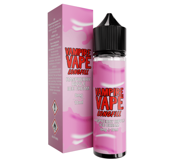 Vampire Vape - Dessert Collection - Aroma Raspberry Ripple Ice Cream 10 ml