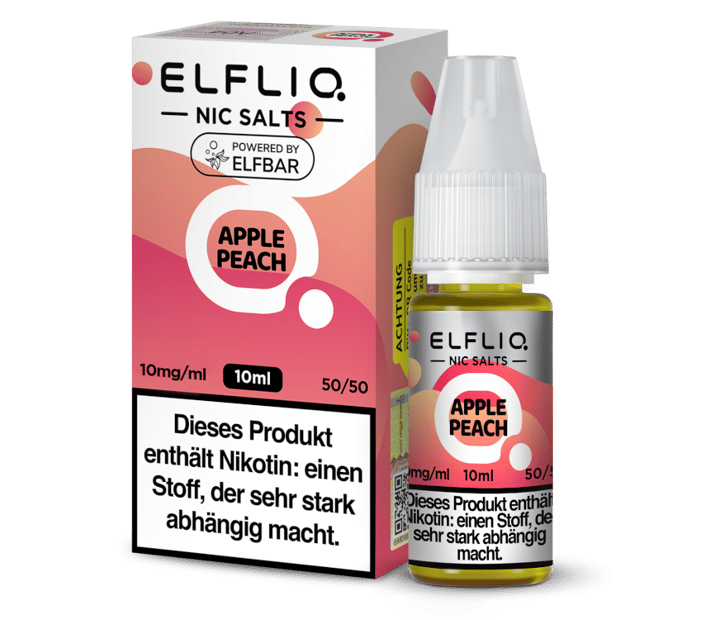 ELFLIQ - Apple Peach - Nikotinsalz Liquid 10 mg/ml