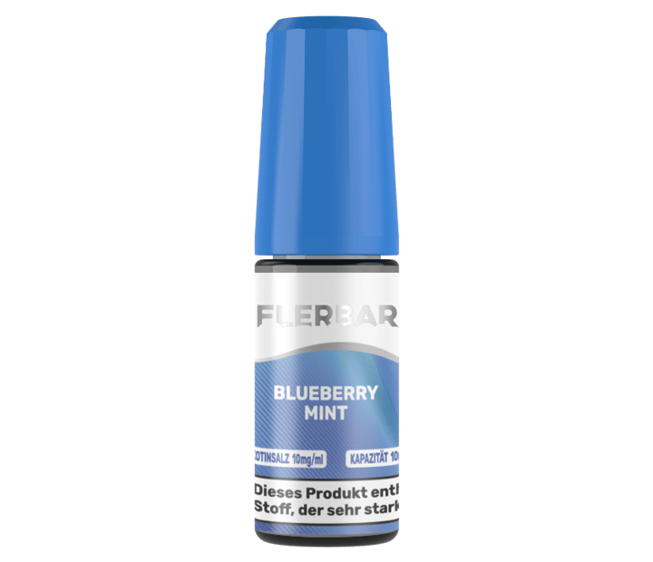 Flerbar Liquid - Blueberry Mint - Nikotinsalz Liquid 10 mg/ml