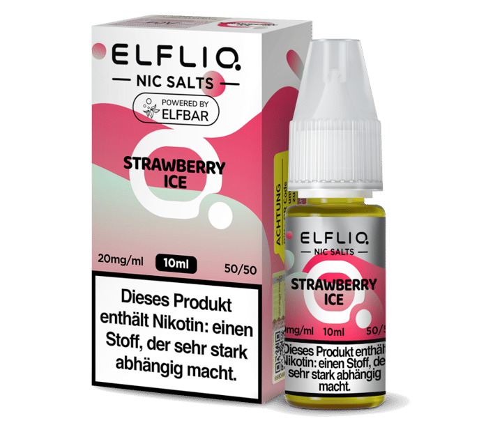 ELFLIQ - Strawberry Ice - Nikotinsalz Liquid 20 mg/ml