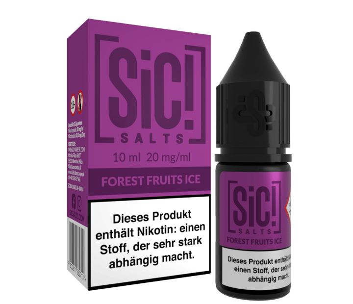SiC! Salts - Forest Fruits Ice - Nikotinsalz Liquid 20 mg/ml