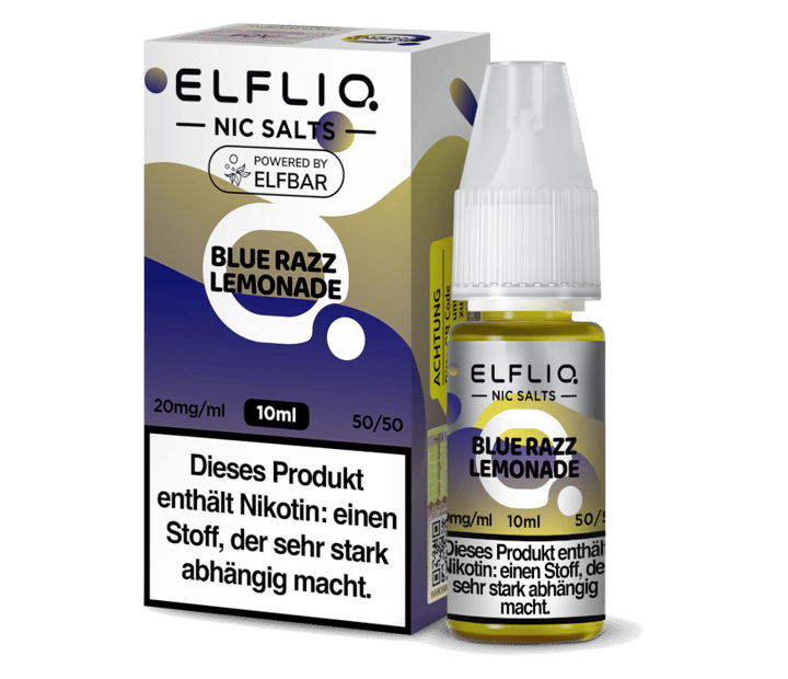 ELFLIQ - Blue Razz Lemonade - Nikotinsalz Liquid 20 mg/ml