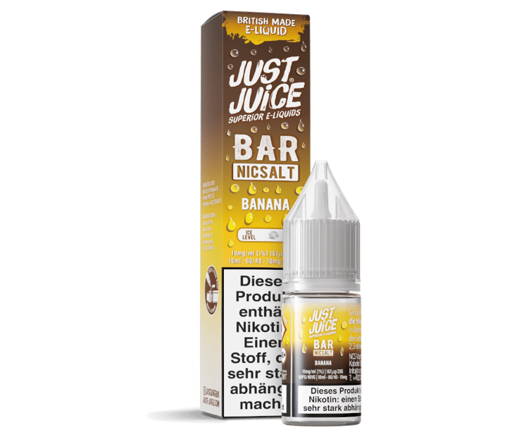 Just Juice - Bar - Banana - Nikotinsalz Liquid 10 mg/ml