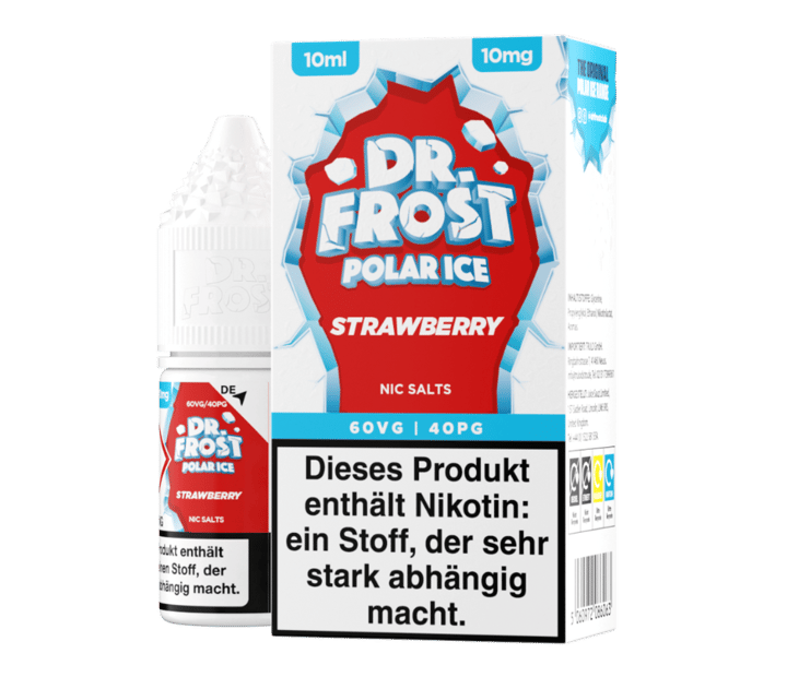 Dr. Frost - Polar Ice - Strawberry - Nikotinsalz Liquid 10 mg/ml