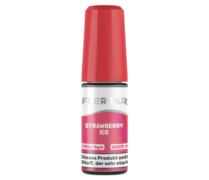Flerbar Liquid - Strawberry Ice - Nikotinsalz Liquid 10 mg/ml