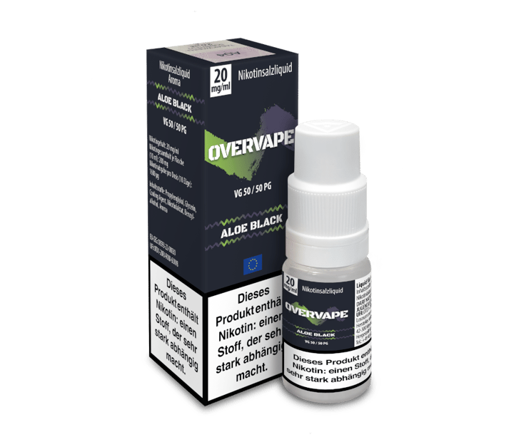 Overvape - Aloe Black - Nikotinsalz Liquid 20 mg/ml