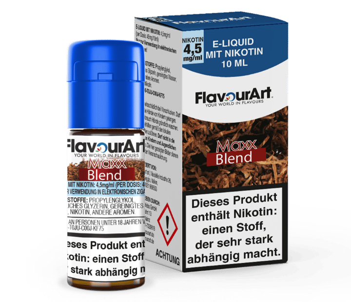 FlavourArt - Maxx-Blend E-Zigaretten Liquid 4,5 mg/ml
