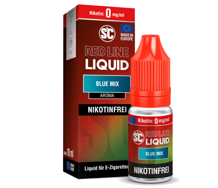 SC - Red Line - Blue Mix - Nikotinsalz Liquid 0 mg/ml
