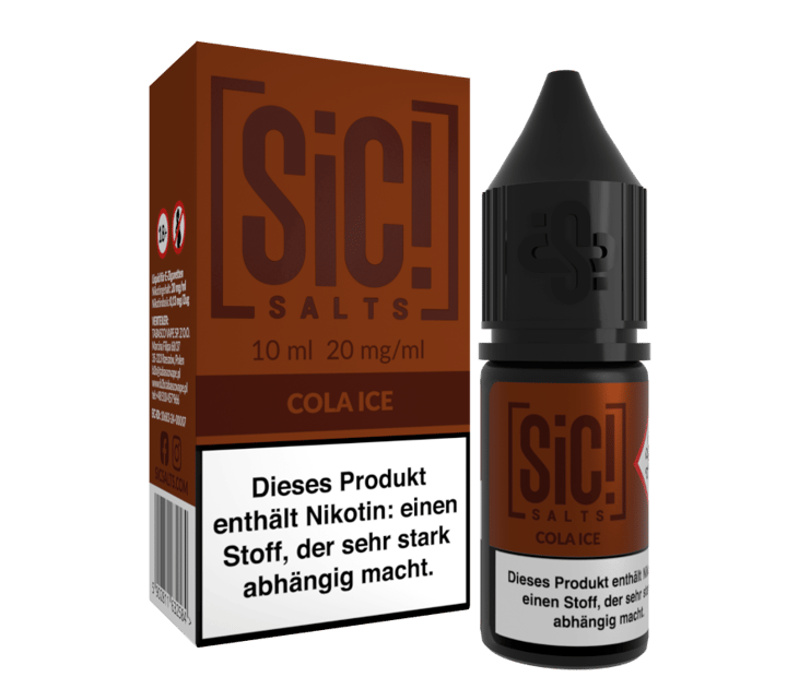 SiC! Salts - Cola Ice - Nikotinsalz Liquid 20 mg/ml