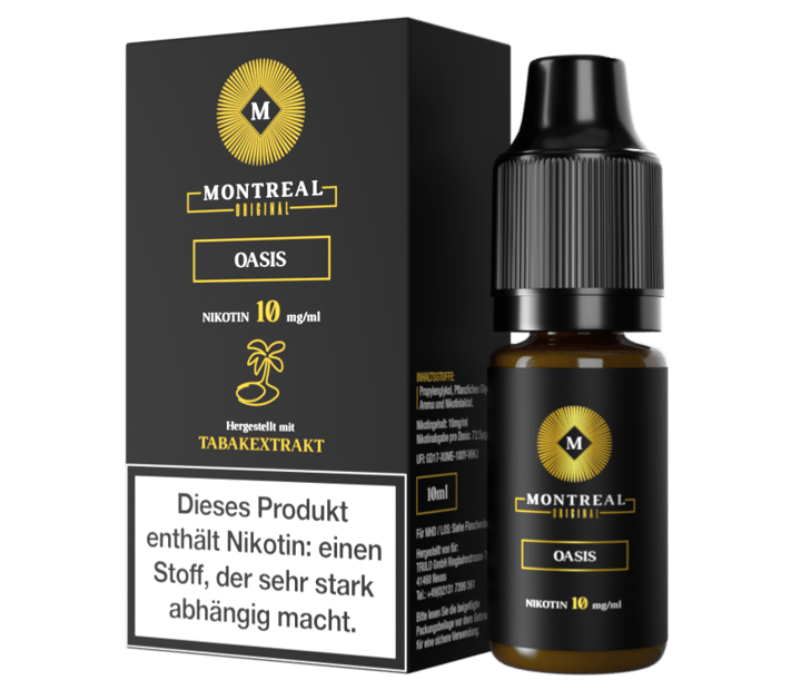 Montreal Original - Oasis - Nikotinsalz Liquid 10 mg/ml