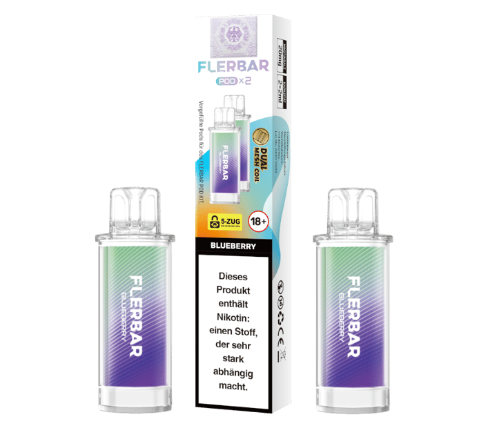 Flerbar - POD Blueberry 20 mg/ml (2 Stück pro Packung)