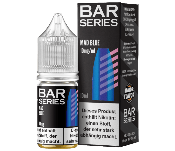Bar Series - Mad Blue - Nikotinsalz Liquid 20 mg/ml