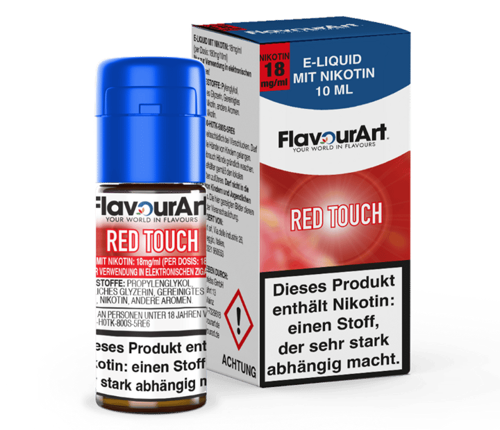 FlavourArt - Red Touch E-Zigaretten Liquid 18 mg/ml