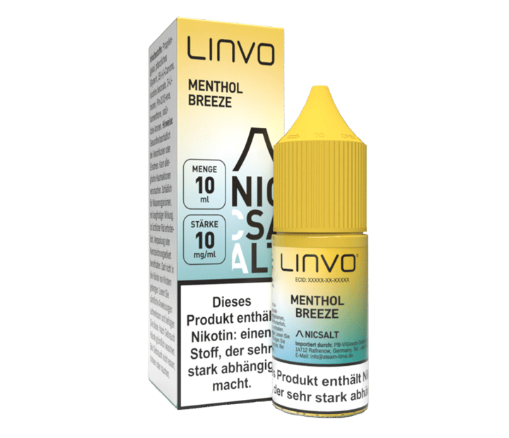 Linvo - Menthol Breeze - Nikotinsalz Liquid 10 mg/ml