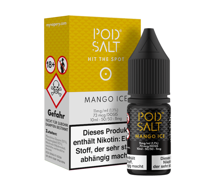 Pod Salt - Mango Ice - Nikotinsalz Liquid 11 mg/ml