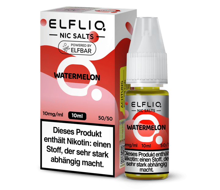 ELFLIQ - Watermelon - Nikotinsalz Liquid 10 mg/ml