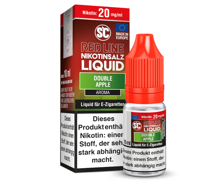SC - Red Line - Double Apple - Nikotinsalz Liquid 20 mg/ml