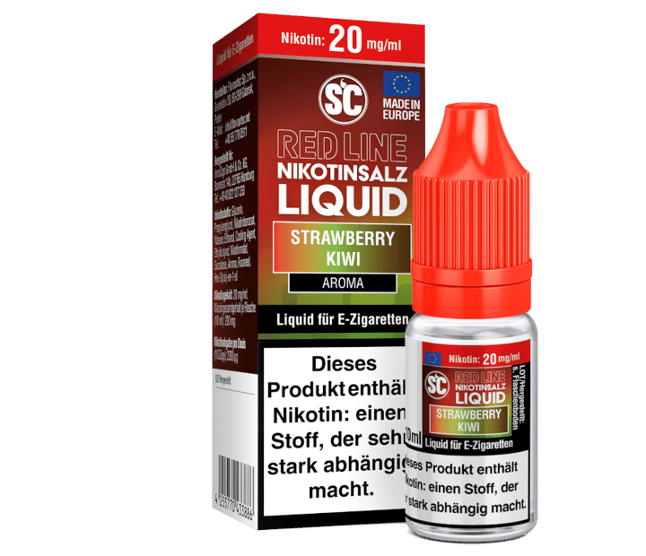 SC - Red Line - Strawberry Kiwi - Nikotinsalz Liquid 20 mg/ml